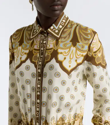 La DoubleJ Bellini printed voile shirt dress | Thumbnail 5 La DoubleJ Bellini printed voile shirt dress | Thumbnail 5