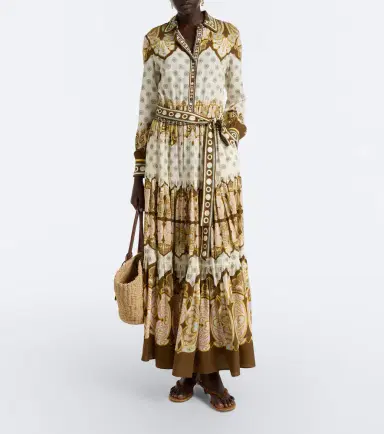 La DoubleJ Bellini printed voile shirt dress | Thumbnail 6 La DoubleJ Bellini printed voile shirt dress | Thumbnail 6