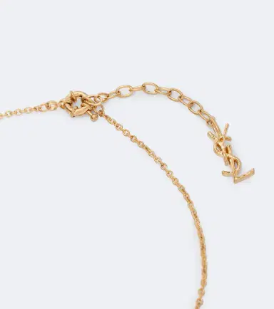 Saint Laurent Cassandre chain necklace | Thumbnail 3 Saint Laurent Cassandre chain necklace | Thumbnail 3