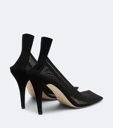 CHRISTEN Edge Stretch suede-trimmed mesh pumps | Thumbnail 2 CHRISTEN Edge Stretch suede-trimmed mesh pumps | Thumbnail 2