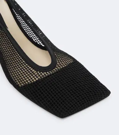 CHRISTEN Edge Stretch suede-trimmed mesh pumps | Thumbnail 3 CHRISTEN Edge Stretch suede-trimmed mesh pumps | Thumbnail 3