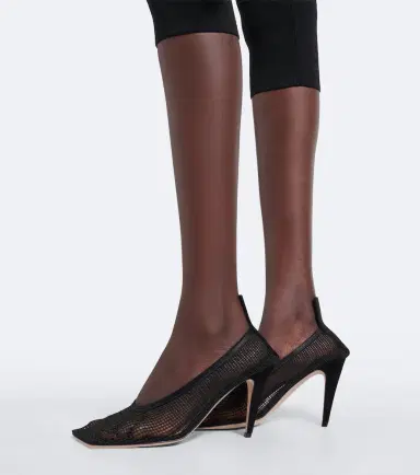 CHRISTEN Edge Stretch suede-trimmed mesh pumps | Thumbnail 6 CHRISTEN Edge Stretch suede-trimmed mesh pumps | Thumbnail 6
