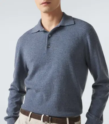 AGNONA Cashmere polo sweater | Thumbnail 2 AGNONA Cashmere polo sweater | Thumbnail 2