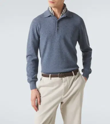 AGNONA Cashmere polo sweater | Thumbnail 5 AGNONA Cashmere polo sweater | Thumbnail 5