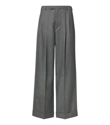 Valentino Herringbone wide-leg pants | Thumbnail 1 Valentino Herringbone wide-leg pants | Thumbnail 1