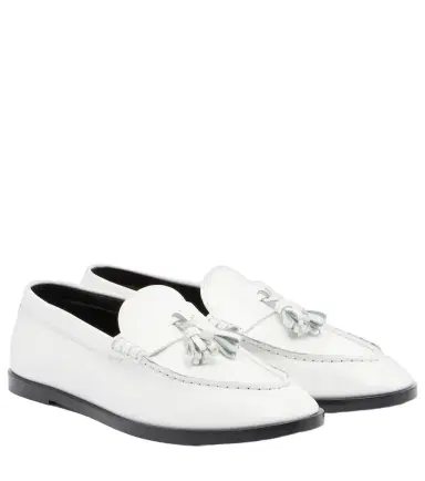 The Row Mens leather loafers | Thumbnail 1 The Row Mens leather loafers | Thumbnail 1