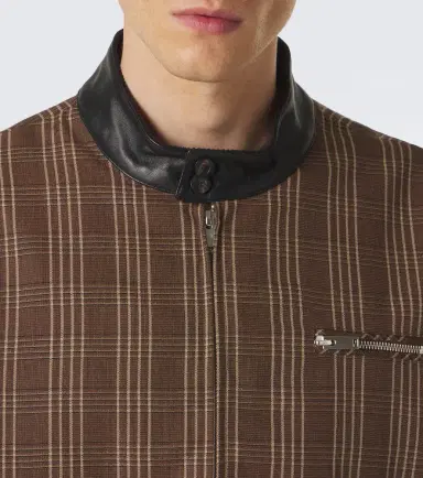 Wales Bonner Axis checked virgin wool jacket | Thumbnail 3 Wales Bonner Axis checked virgin wool jacket | Thumbnail 3