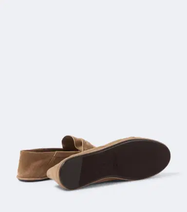 Saint Laurent Le Loafer suede penny loafers | Thumbnail 2 Saint Laurent Le Loafer suede penny loafers | Thumbnail 2