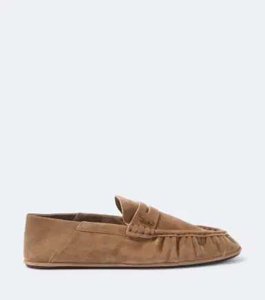 Saint Laurent Le Loafer suede penny loafers | Thumbnail 5 Saint Laurent Le Loafer suede penny loafers | Thumbnail 5
