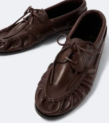 Saint Laurent Le Loafer Bateau leather boat shoes | Thumbnail 3 Saint Laurent Le Loafer Bateau leather boat shoes | Thumbnail 3