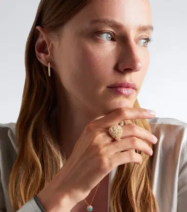 Suzanne Kalan 18kt gold ring with diamonds | Thumbnail 4 Suzanne Kalan 18kt gold ring with diamonds | Thumbnail 4