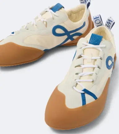 Loewe Grip Anagram suede-trimmed sneakers | Thumbnail 2 Loewe Grip Anagram suede-trimmed sneakers | Thumbnail 2