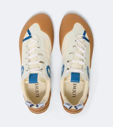 Loewe Grip Anagram suede-trimmed sneakers | Thumbnail 3 Loewe Grip Anagram suede-trimmed sneakers | Thumbnail 3