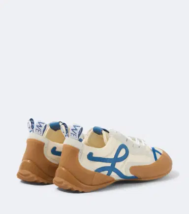 Loewe Grip Anagram suede-trimmed sneakers | Thumbnail 4 Loewe Grip Anagram suede-trimmed sneakers | Thumbnail 4