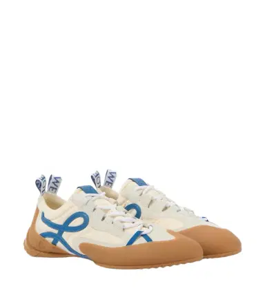 Loewe Grip Anagram suede-trimmed sneakers | Thumbnail 1 Loewe Grip Anagram suede-trimmed sneakers | Thumbnail 1