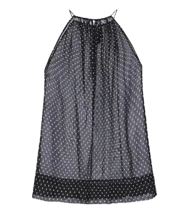 Nili Lotan Nikki halterneck polka-dot silk top | Thumbnail 1 Nili Lotan Nikki halterneck polka-dot silk top | Thumbnail 1