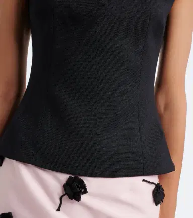 SHUSHU/TONG Bow-detail off-shoulder top | Thumbnail 3 SHUSHU/TONG Bow-detail off-shoulder top | Thumbnail 3