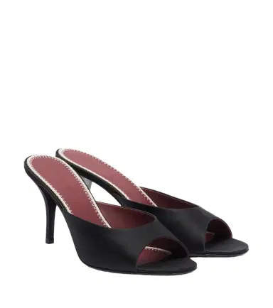 Magda Butrym Satin mules | Thumbnail 1 Magda Butrym Satin mules | Thumbnail 1