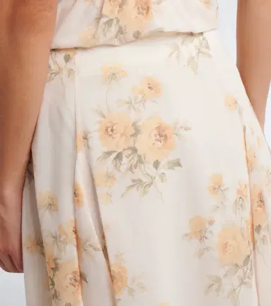 Xu Zhi Floral asymmetric lace-trimmed midi skirt | Thumbnail 5 Xu Zhi Floral asymmetric lace-trimmed midi skirt | Thumbnail 5