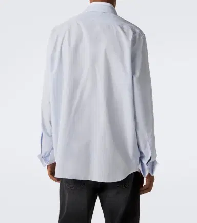 Acne Studios Layered cotton poplin shirt | Thumbnail 3 Acne Studios Layered cotton poplin shirt | Thumbnail 3