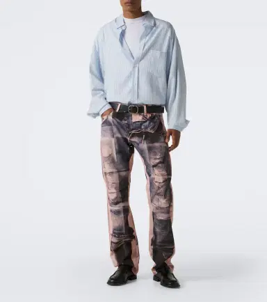 Acne Studios 1996M trompe l'ail straight jeans | Thumbnail 3 Acne Studios 1996M trompe l'ail straight jeans | Thumbnail 3