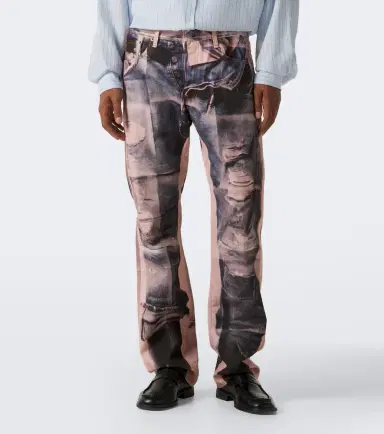 Acne Studios 1996M trompe l'ail straight jeans | Thumbnail 4 Acne Studios 1996M trompe l'ail straight jeans | Thumbnail 4