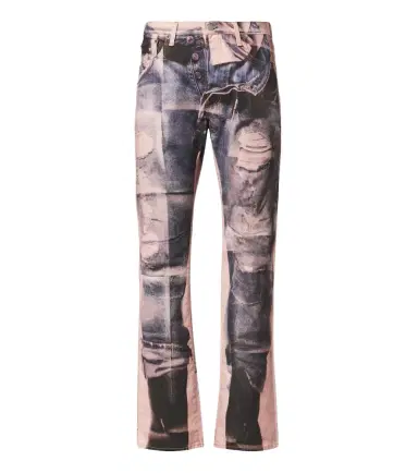 Acne Studios 1996M trompe l'ail straight jeans | Thumbnail 1 Acne Studios 1996M trompe l'ail straight jeans | Thumbnail 1