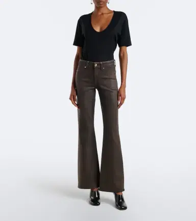 7 For All Mankind The Leggy bootcut coated jeans | Thumbnail 4 7 For All Mankind The Leggy bootcut coated jeans | Thumbnail 4