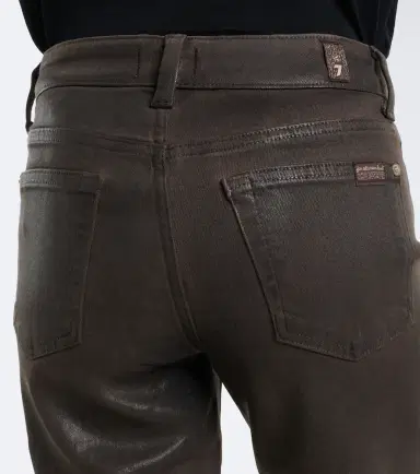 7 For All Mankind The Leggy bootcut coated jeans | Thumbnail 7 7 For All Mankind The Leggy bootcut coated jeans | Thumbnail 7