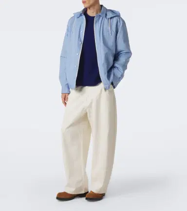 Sacai triped cotton-blend poplin jacket | Thumbnail 2 Sacai triped cotton-blend poplin jacket | Thumbnail 2