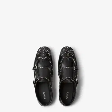 Fendi Inspired by menswear styles, the Stud loafers | Thumbnail 4 Fendi Inspired by menswear styles, the Stud loafers | Thumbnail 4