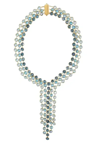 MARCO BICEGO Blue Topaz Six Strand Jaipur Necklace | Thumbnail 1 MARCO BICEGO Blue Topaz Six Strand Jaipur Necklace | Thumbnail 1