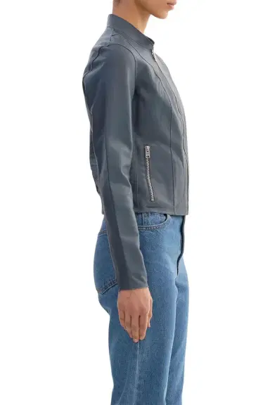 LAMARQUE Chapin Reversible Jacket - Graphite | Thumbnail 5 LAMARQUE Chapin Reversible Jacket - Graphite | Thumbnail 5