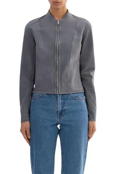 LAMARQUE Chapin Reversible Jacket - Graphite | Thumbnail 1 LAMARQUE Chapin Reversible Jacket - Graphite | Thumbnail 1
