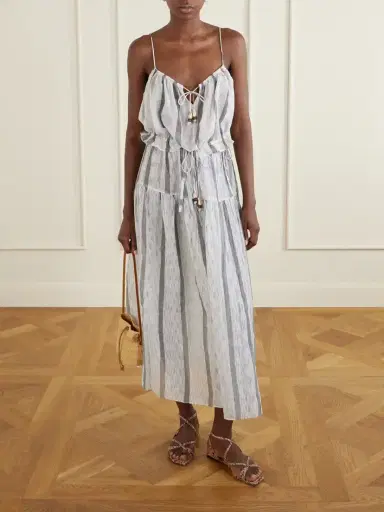 Ulla Johnson Almia Striped Cotton Coverup | Thumbnail 2 Ulla Johnson Almia Striped Cotton Coverup | Thumbnail 2