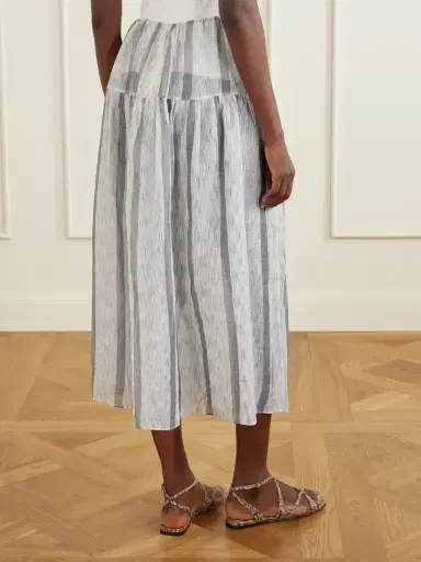 Ulla Johnson Almia Striped Cotton Coverup | Thumbnail 4 Ulla Johnson Almia Striped Cotton Coverup | Thumbnail 4
