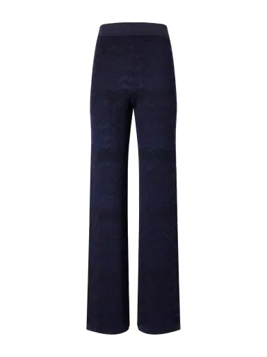 Missoni Striped Crochet-knit Straight-leg Pants | Thumbnail 1 Missoni Striped Crochet-knit Straight-leg Pants | Thumbnail 1