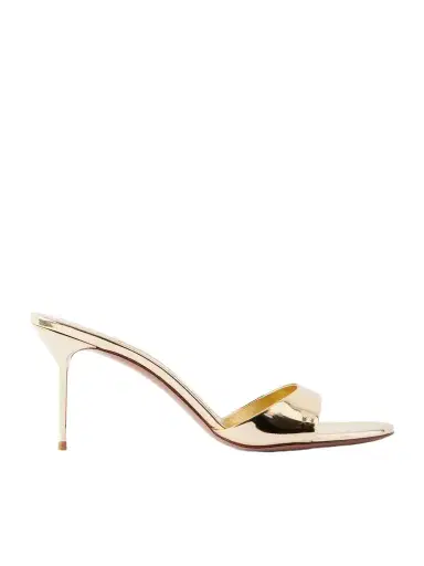 Paris Texas Lidia 70 Metallic Leather Sandals | Thumbnail 1 Paris Texas Lidia 70 Metallic Leather Sandals | Thumbnail 1