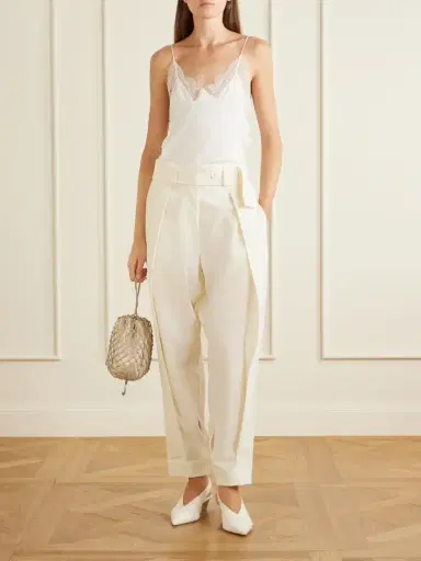Sharon Wauchob Clio Belted Wool Straight-leg Pants | Thumbnail 2 Sharon Wauchob Clio Belted Wool Straight-leg Pants | Thumbnail 2