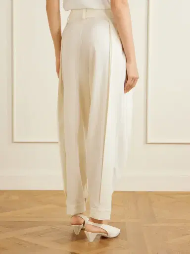 Sharon Wauchob Clio Belted Wool Straight-leg Pants | Thumbnail 3 Sharon Wauchob Clio Belted Wool Straight-leg Pants | Thumbnail 3