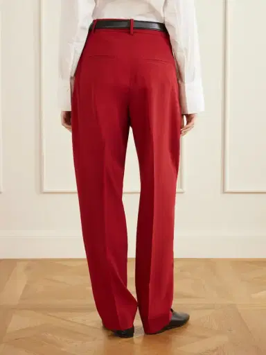 RÓHE Daria Virgin Wool Tapered Pants | Thumbnail 3 RÓHE Daria Virgin Wool Tapered Pants | Thumbnail 3