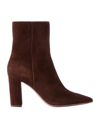 Paris Texas Anja 85 Suede Ankle Boots | Thumbnail 1 Paris Texas Anja 85 Suede Ankle Boots | Thumbnail 1