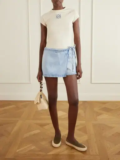 Loewe + Paula's Ibiza Rio Suede And Raffia Espadrilles | Thumbnail 4 Loewe + Paula's Ibiza Rio Suede And Raffia Espadrilles | Thumbnail 4
