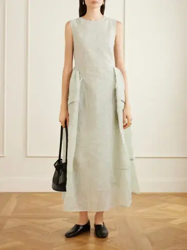 Cecilie Bahnsen Cbduana Papillon Matelassé Maxi Dress | Thumbnail 2 Cecilie Bahnsen Cbduana Papillon Matelassé Maxi Dress | Thumbnail 2