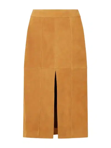 Ulla Johnson Orion Suede Midi Skirt | Thumbnail 1 Ulla Johnson Orion Suede Midi Skirt | Thumbnail 1