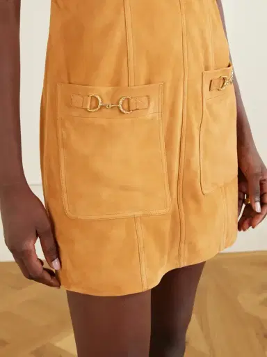 Ulla Johnson Sloane Suede Mini Dress | Thumbnail 4 Ulla Johnson Sloane Suede Mini Dress | Thumbnail 4