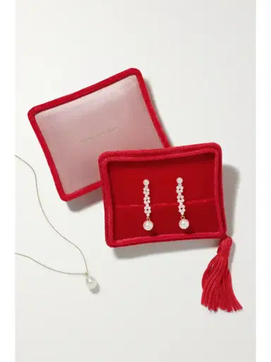 Sophie Bille Brahe Small Velvet Jewelry Box | Thumbnail 2 Sophie Bille Brahe Small Velvet Jewelry Box | Thumbnail 2