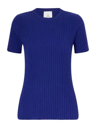 The Elder Statesman Superlight Ellie Ribbed Cashmere Knitted Sweater | Thumbnail 1 The Elder Statesman Superlight Ellie Ribbed Cashmere Knitted Sweater | Thumbnail 1
