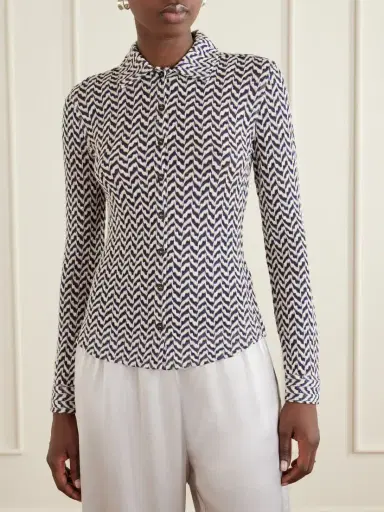 Missoni Striped Metallic Crochet-knit Cardigan | Thumbnail 3 Missoni Striped Metallic Crochet-knit Cardigan | Thumbnail 3