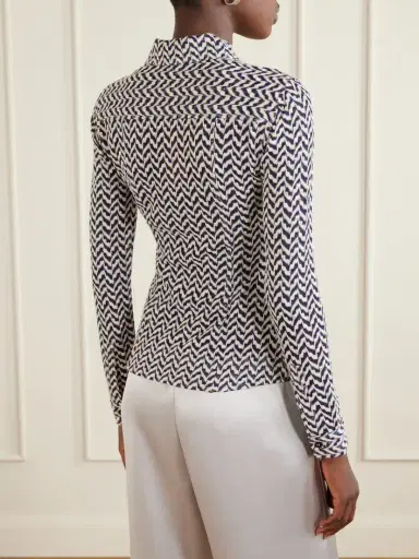 Missoni Striped Metallic Crochet-knit Cardigan | Thumbnail 4 Missoni Striped Metallic Crochet-knit Cardigan | Thumbnail 4